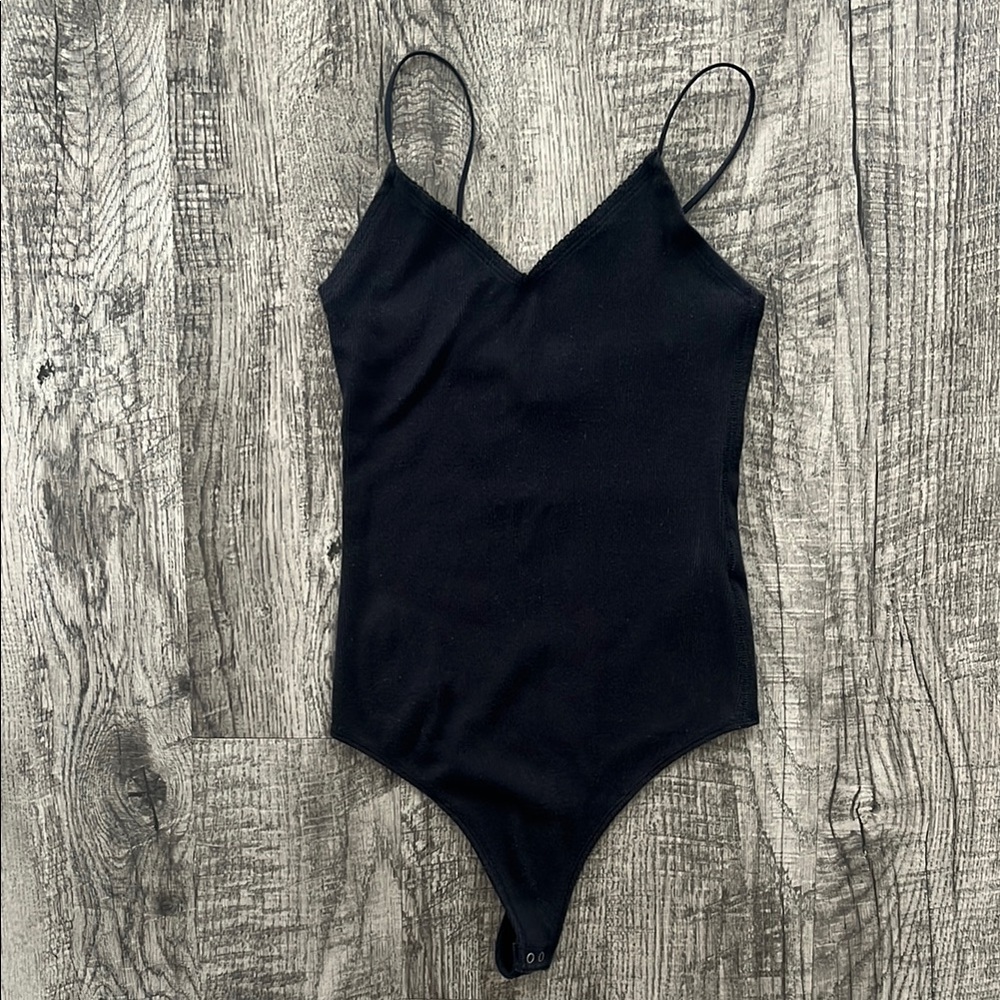Abercrombie & Fitch Bodysuit ✧ Black ✧ Size M